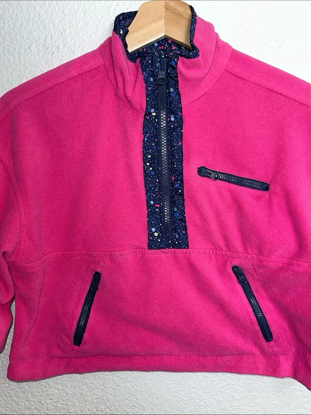 Gap Kids Reversible Jacket Pullover Girls Small
